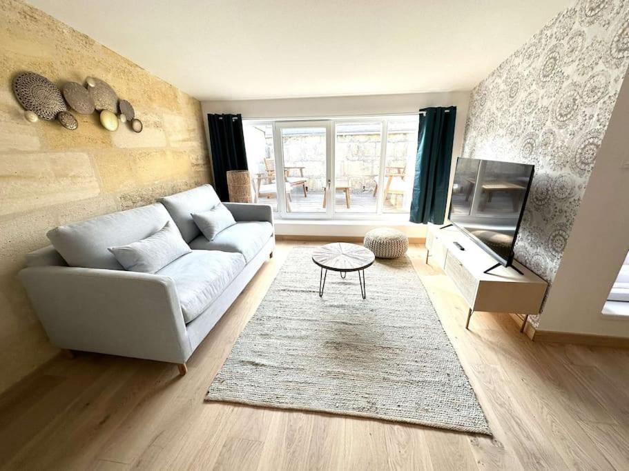 Appartamento 5- Hypercentre - 4Pers - Clim - Terrasse - Netflix Libourne Esterno foto